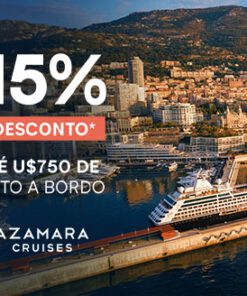 Promoções Azamara - Crédito a Bordo