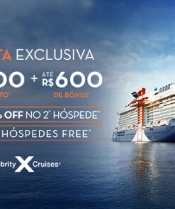 Promoção - Celebrity Cruises