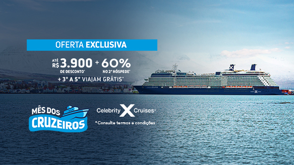 Promoção – Celebrity Cruises